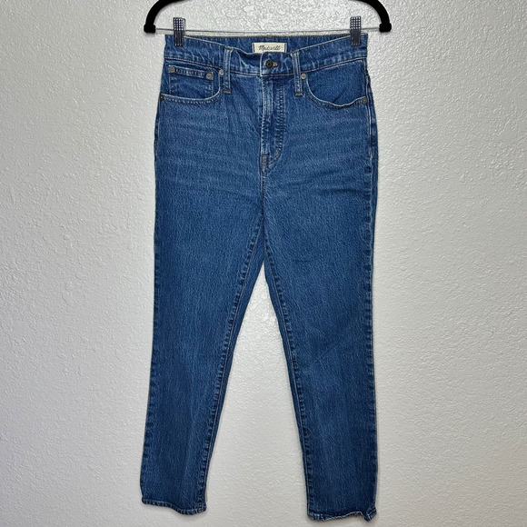 Madewell The Perfect Vintage Jeans Medium Blue Wash Women 26 - Picture 2 of 10
